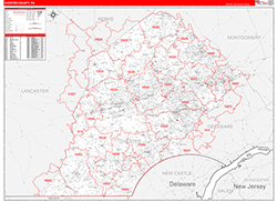 Red Line Map Example