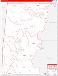 Red Line Map Example