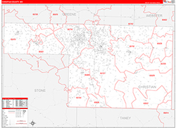 Red Line Map Example