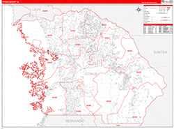 Red Line Map Example