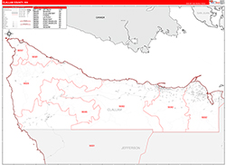 Red Line Map Example
