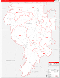 Red Line Map Example