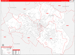 Red Line Map Example
