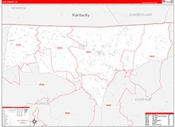 Red Line Map Example