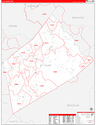 Red Line Map Example