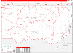 Red Line Map Example