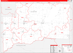 Red Line Map Example
