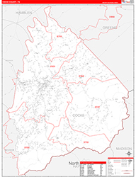 Red Line Map Example