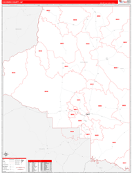 Coconino County, AZ Zip Code Map