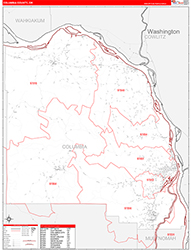 Red Line Map Example