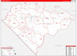 Red Line Map Example