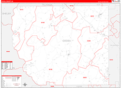Red Line Map Example