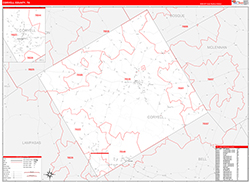 Red Line Map Example