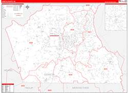 Red Line Map Example