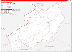 Red Line Map Example