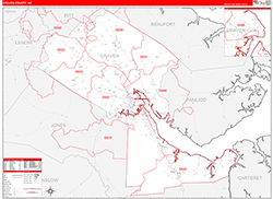 Red Line Map Example