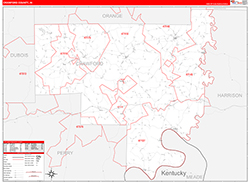 Red Line Map Example