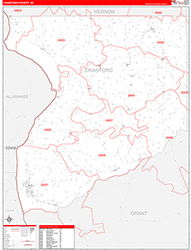 Red Line Map Example