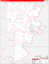 Red Line Map Example