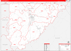 Red Line Map Example