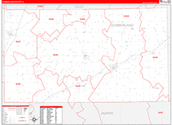 Red Line Map Example