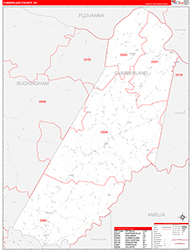 Red Line Map Example