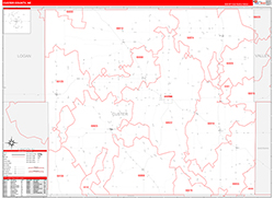 Red Line Map Example