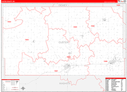 Red Line Map Example