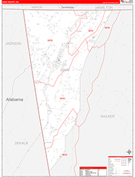 Red Line Map Example
