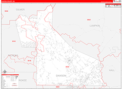 Red Line Map Example