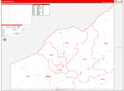Red Line Map Example