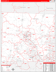 Red Line Map Example