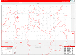 Red Line Map Example