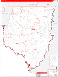 Red Line Map Example