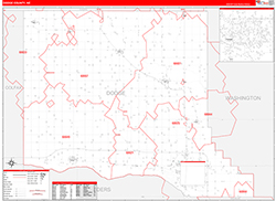Red Line Map Example