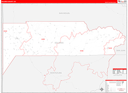 Red Line Map Example