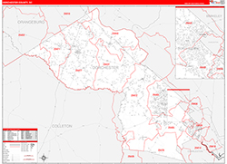 Red Line Map Example