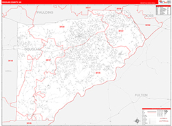Red Line Map Example