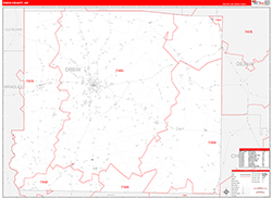 Red Line Map Example