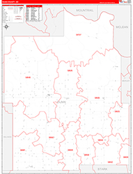 Red Line Map Example