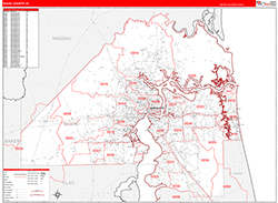 Red Line Map Example