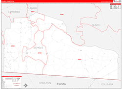 Red Line Map Example