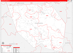 Red Line Map Example