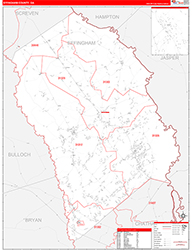 Red Line Map Example