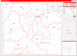 Red Line Map Example