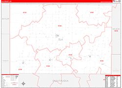 Red Line Map Example