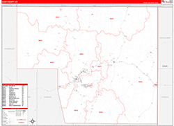 Red Line Map Example