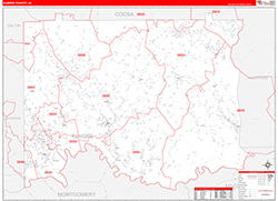 Red Line Map Example