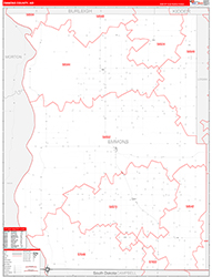 Red Line Map Example