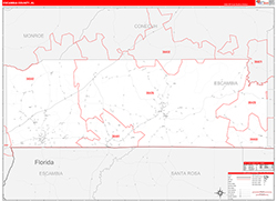 Red Line Map Example